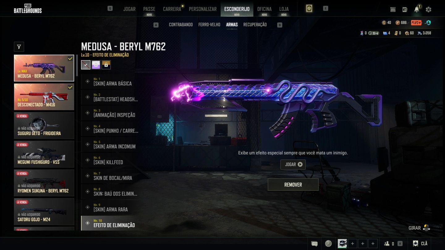 CONTA LV375 COM BERRYL MEDUSA LV MAX E PORSCHE PRATA