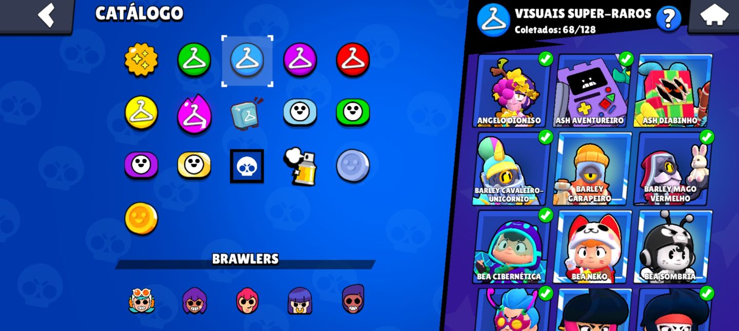 Brawl Stars | 38K Troféus | Conta 2019 | Skins Raras, Míticas e Lendárias