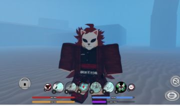 Conta demonfall com kamado prestígio 9 híbrido com gamepass e muitos itens