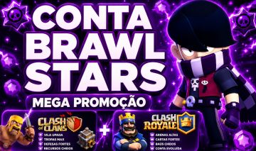 CONTA SUPERCELL ID BRAWL + CLASH ROYALE + CLASH OF CLANS