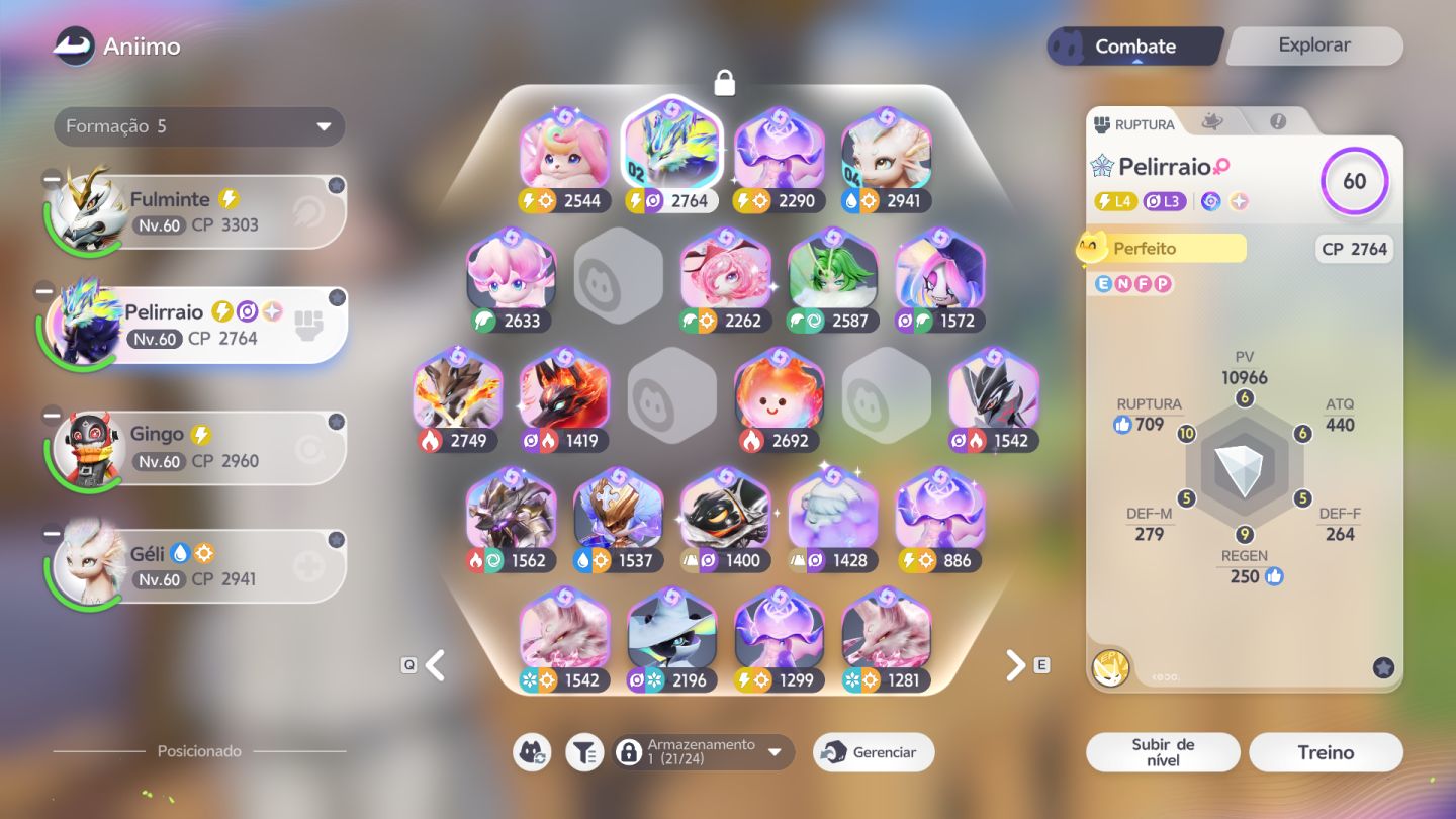 ANIIMO CONTA LVL 61 | 18 PRISMANAS + 25 Cintilantes