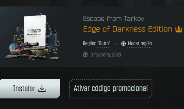 Escape from Tarkov Edge of Darkness Edition