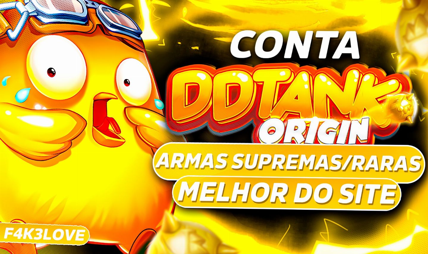 Contas DDTank Origin com Armas Raras, Supremas e Pets 5 Estrela!