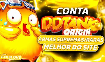 Contas DDTank Origin com Armas Raras, Supremas e Pets 5 Estrela!