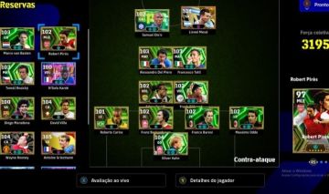 Conta com del Piero blitz curler, messi, etooEfootball pc/Steam