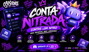 [Brinde] Discord Conta com e sem Nitro | 1 e 3 Meses (Entrega Automatica)