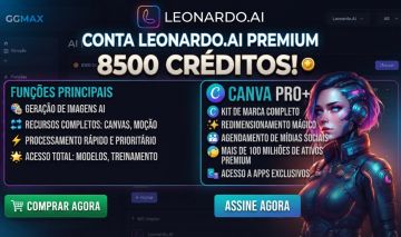 Leonardo.ai (8.500 Tokens) + Canva Pro+