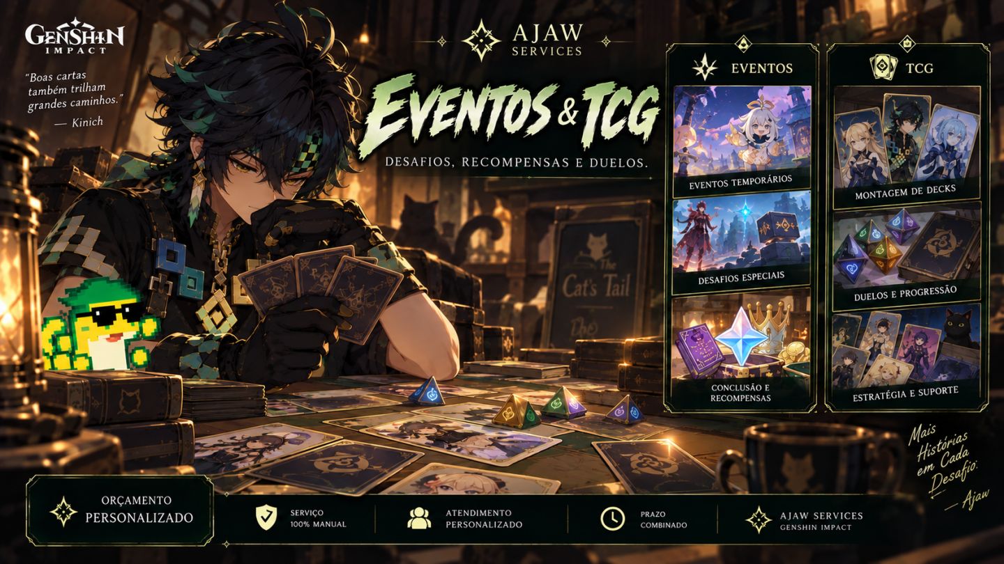 Genshin Impact | Exploração 100%, Farm, Personagens, Eventos e Abismo