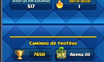 Conta de Clash Royale com carta nível max