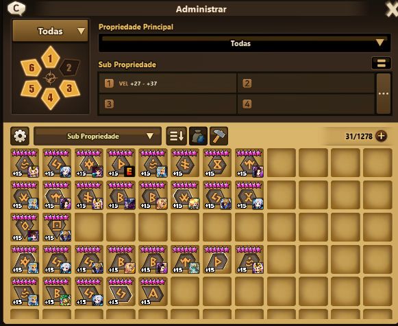 CONTA END GAME COM 4 LDs: GIANA + WOLYIUNG + ZERATU + PONTOS