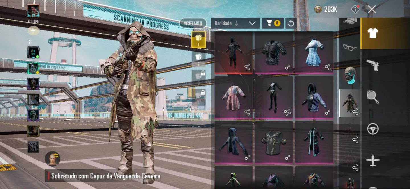 CONTA PUBG: (NEW STATE MOBILE) CONQUISTADOR S9 + McLAREN + M416 NÍV. 7