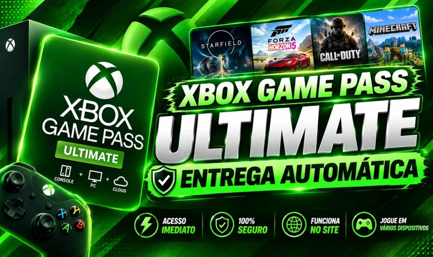Game Pass Ultimate em Promoção - O Melhor Preço da GGMAX!