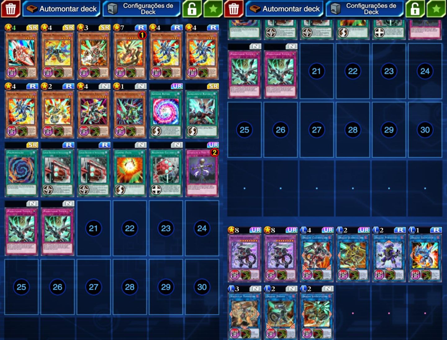 Conta Yugioh duell link(Yugi level 31)
