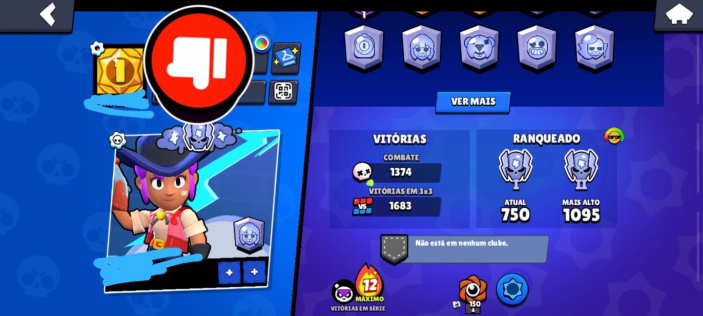 Conta RARISSIMA de CLASH ROYALE | 7 anos