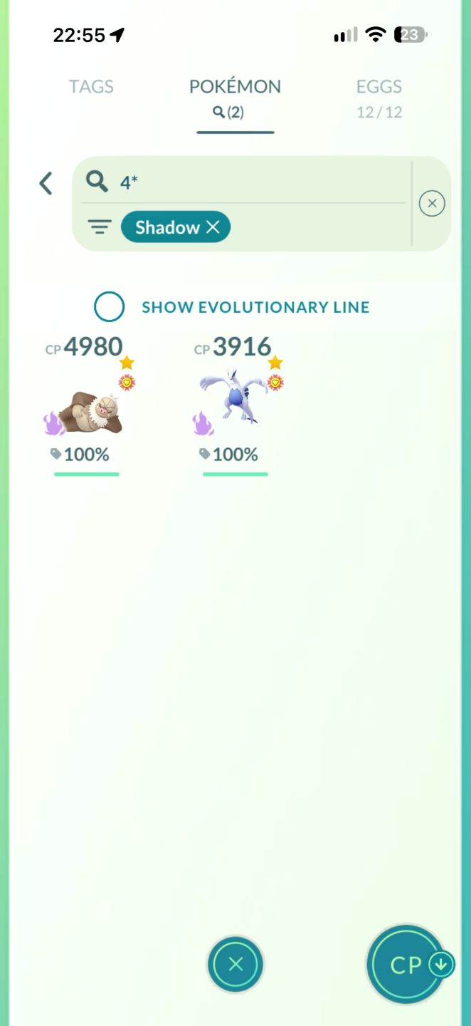 CONTA POKÉMON NÍVEL 74 ABSURDA