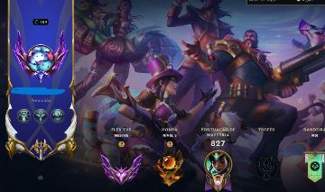 Conta lol | todos os champs | 433 skins | mestre flex | esmeralda duo.