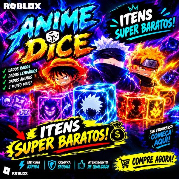 Anime Dice / Dado de Anime