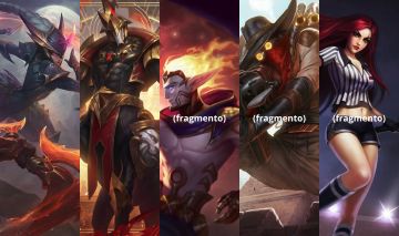 CONTA UNRANKED LVL 30 - 5 SKINS - 24 CHAMPS - HECARIM DIANA RAKAN JHIN KATARINA