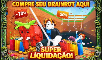 [LIQUIDAÇÃO 70% OFF] (SWING OBBY PARA BRAINROTS) (EFEITOS/MUTAÇÃO) [ROBLOX]