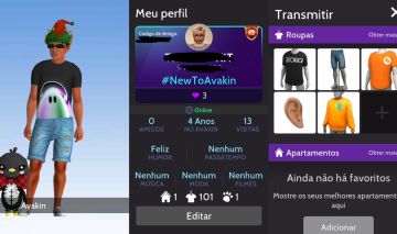 CONTA DE VAKIN LIFE RARA COM 4 ANOS DE IDADE | ROUPAS, AVACOINS, CASAS |