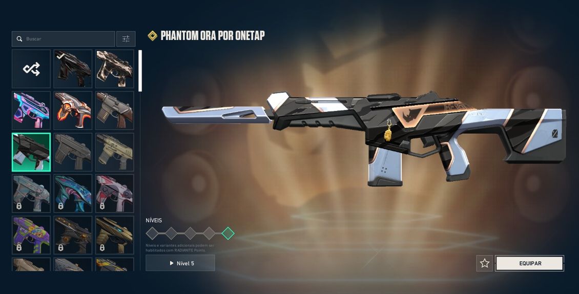 CONTA VALORANT COM VANDAL CHAMPIONS 2025 + SKINS PREMIUM