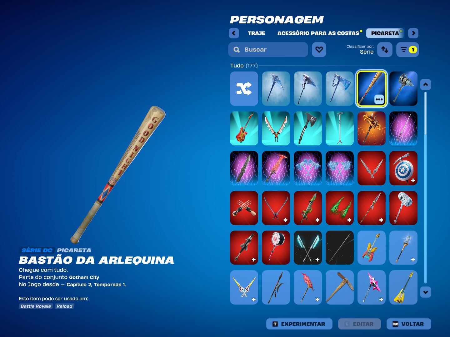 Conta Full Acesso Barata com 99 Skins + Itens Raros