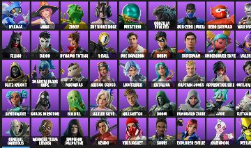 Conta Fortnite INSANA 51 Skins | Superman, Sub-Zero, Godzilla + 5 Pagas