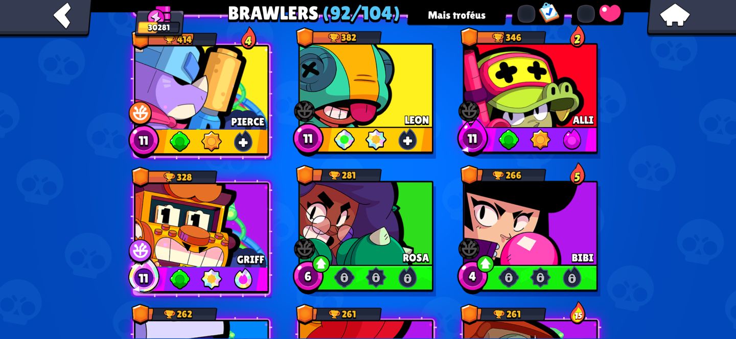 CONTA BRAWL STARS | 32 BRAWLERS PODER 11 | QUERENDO URGENTE | PROMOÇÃO HJ