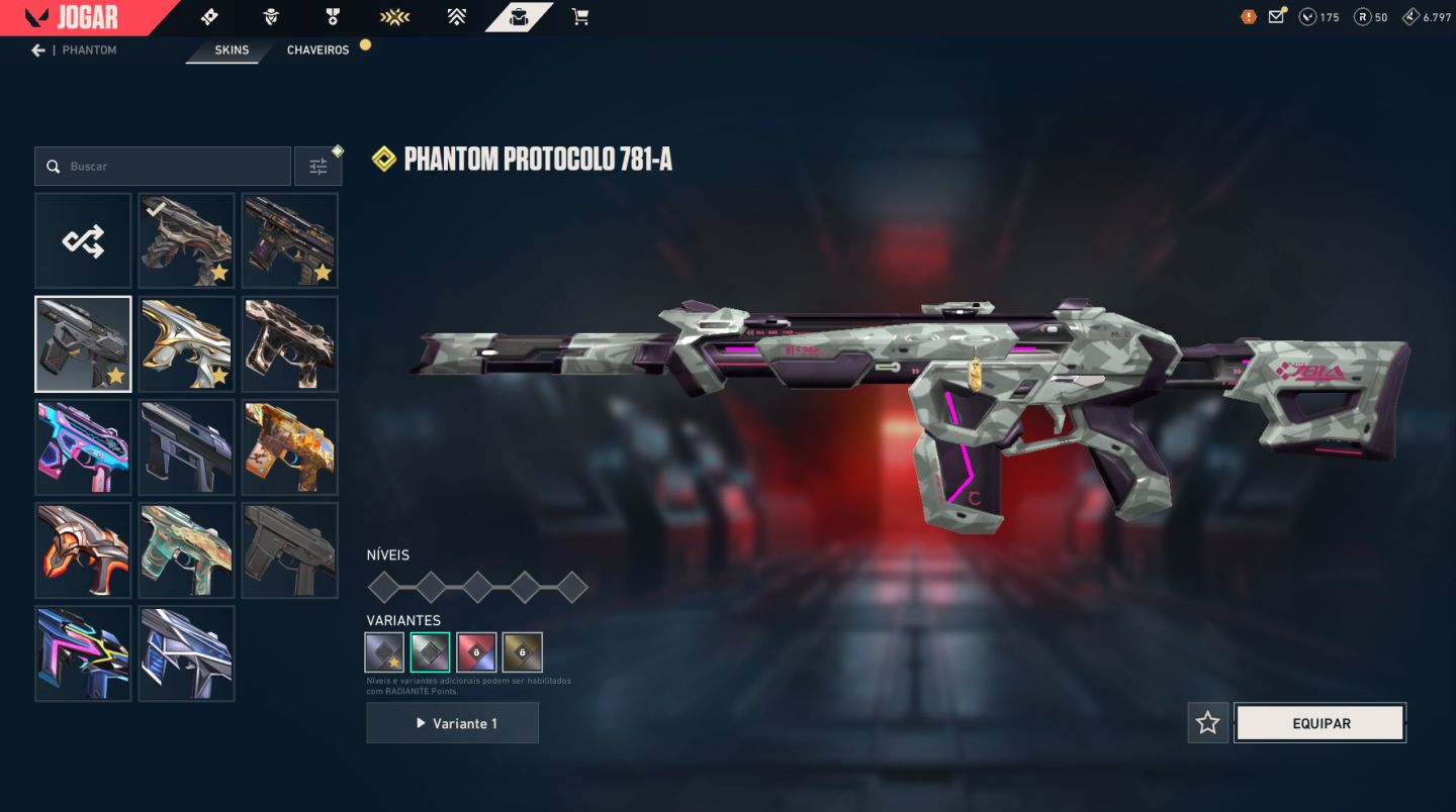 Conta de Valorant completa com as MELHORES SKINS (mais de R$ 3.300,00 gastos)