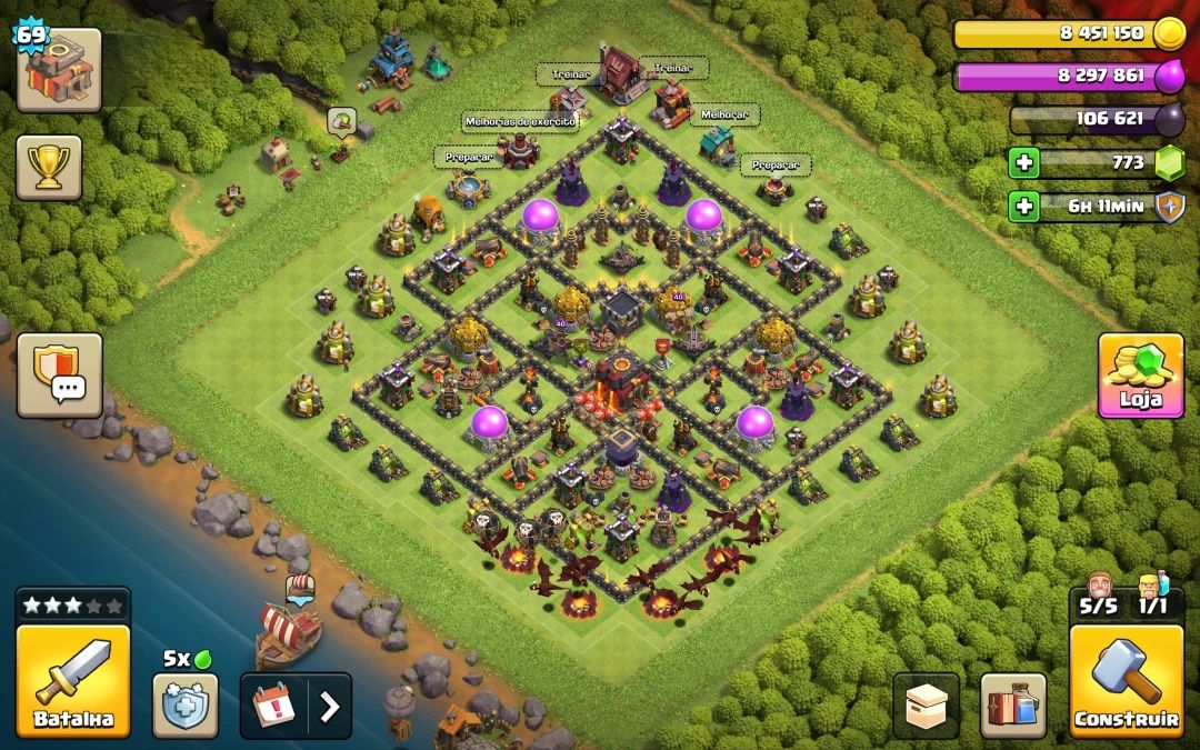 Cv10 Semi Full com Itens Magicos!!!