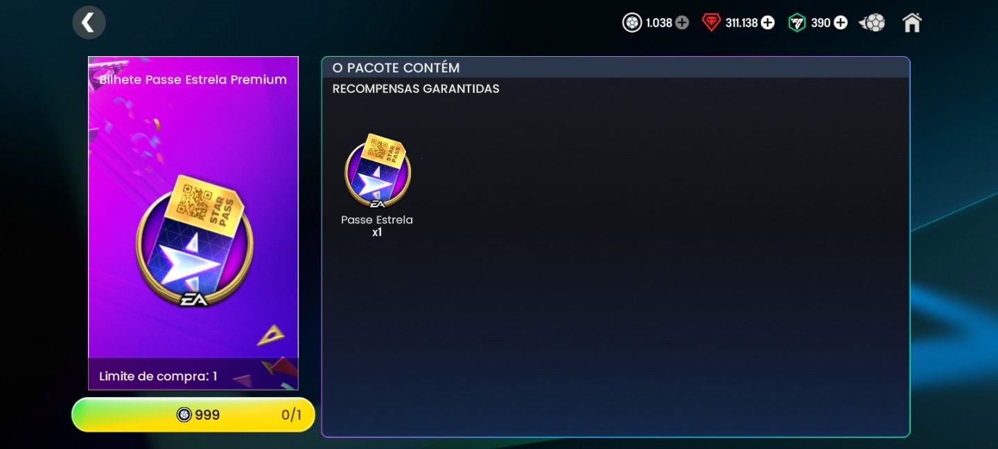 CONTA DE EA FC MOBILE 27