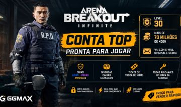CONTA ARENA BREAKOUT INFINITE | LEVEL 30 + 70 KK em KOEN + DIVERSOS BONUS!
