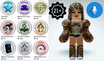 3.053 ROBUX GASTOS | IDADE VERIFICADA (+21) + VOICE CHAT | Conta BROOKHAVEN