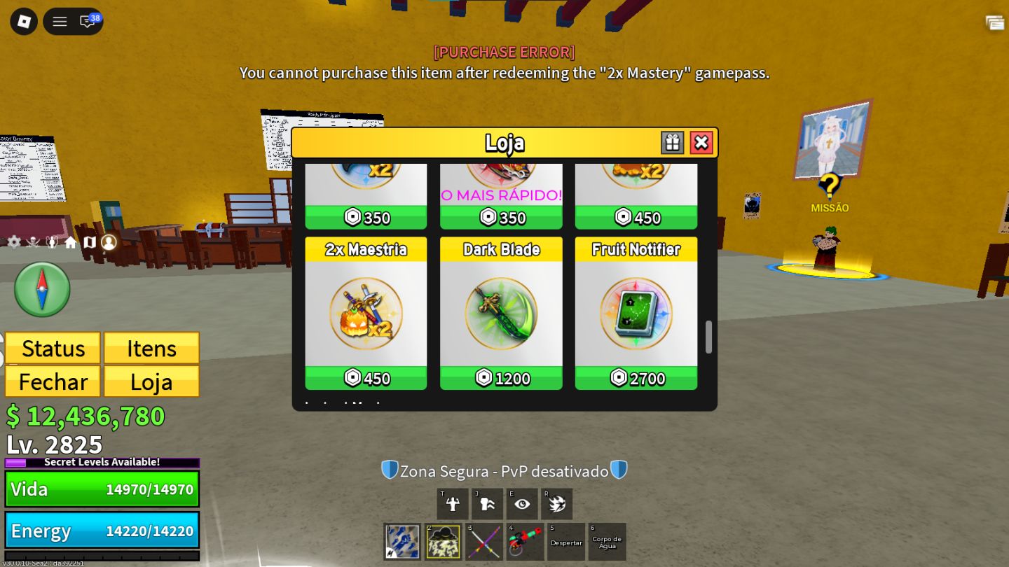 Blox Fruits MAX 2825 | Perm Portal | Kitsune | TTK CDK | Shark V4