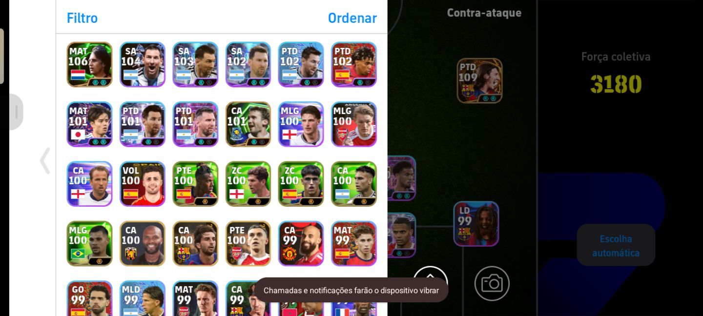 Conta de efootboll