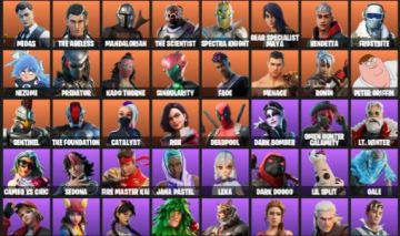 CONTA FORTNITE - 174 SKINS | Dark Bomber, Rockstar LISA | PODE ALTERAR E-MAIL