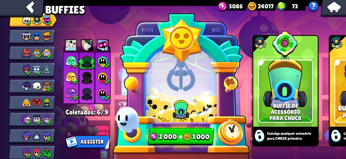 CONTA DE BRAWL E CLASH MUITO UPADA