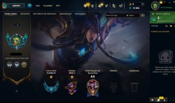 [Menor preço!!!] Conta platina IV lol