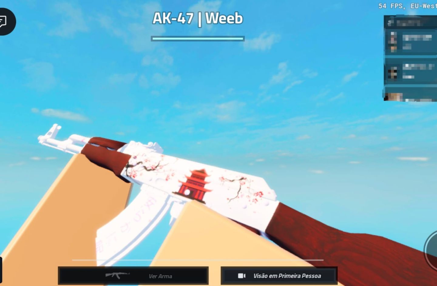 COUNTER BLOX | AK47 Weeb e itens Kimura's