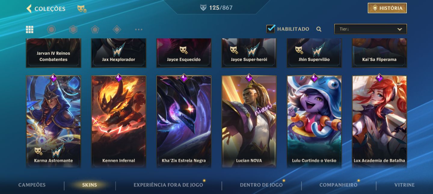 Conta Wild Rift Nivel 172 Todos os dados completos
