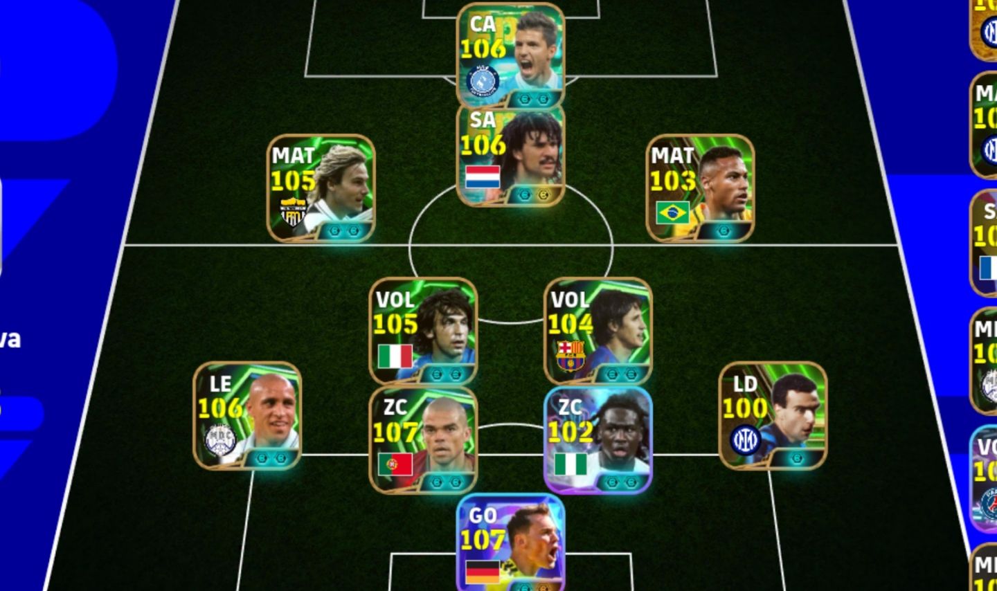 Conta braba de efootball antiga