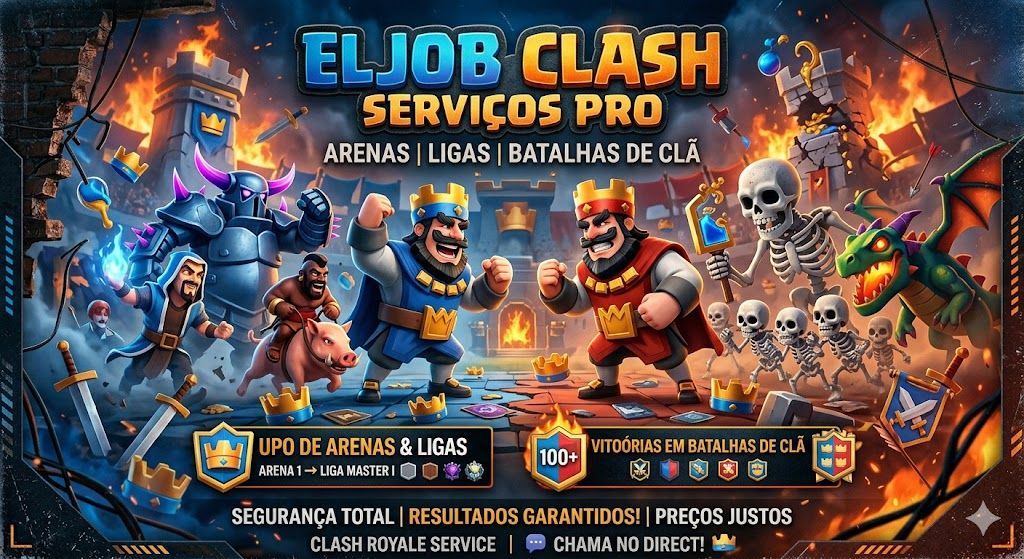 Upo conta clash royale