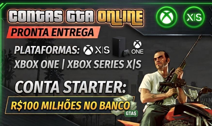 CONTAS GTA V STARTER COMPLETINHAS TODAS AS PROPRIEDADES! XBOX ONE/SERIES S-X