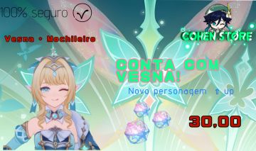CONTAS COM VESNA GENSHIN IMPACT!!