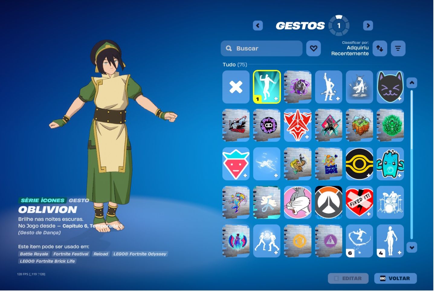 Conta Fortnite Full Acesso | Avatar