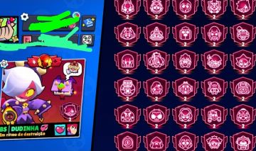 CONTA DE BRAWL TODA ANTIGA 140K TROFEUS