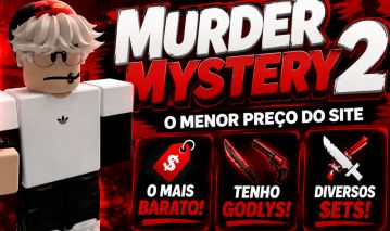 SET PRAIANO! GODLYS E SETS MURDER MYSTERY 2 MM2 (ROBLOX)