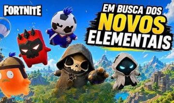 NOVOS ELEMENTAIS FORTNITE!!