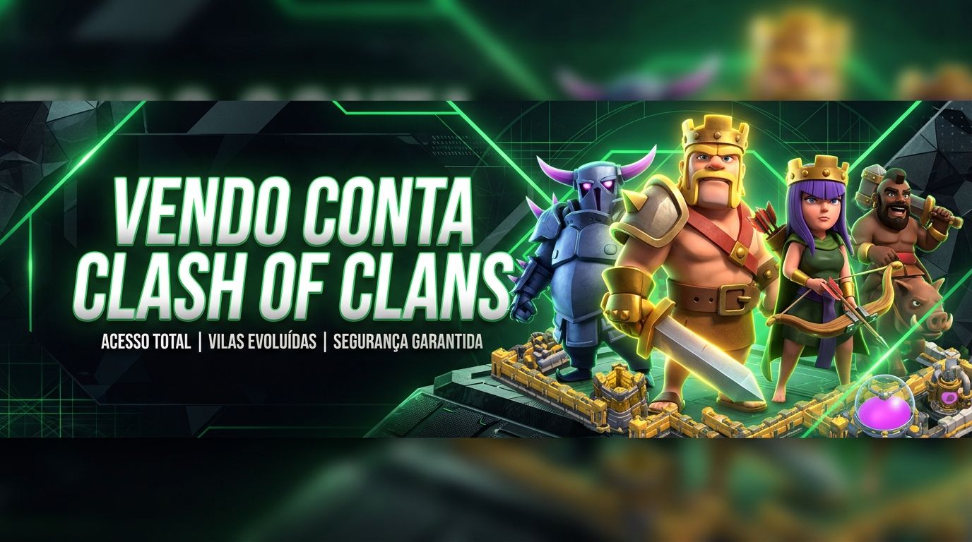 CONTA CLASH OF CLANS CV15