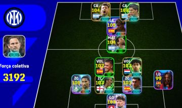 CONTA EFOOTBALL 3192 COM SUAREZ 108 E MAIS ALGUNS CRAQUES.